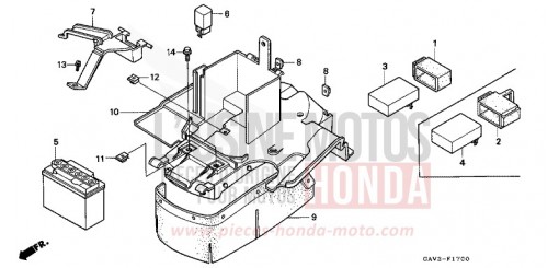 BATTERIE SJ50P de 1993